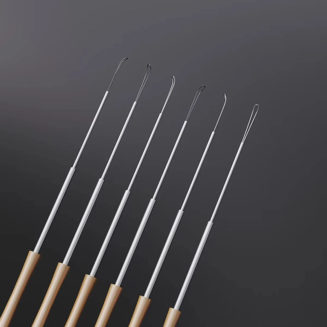 专业采耳技师家用儿童新手安全型直弯头 U 形 耳起耳铲子翘耳皮勺