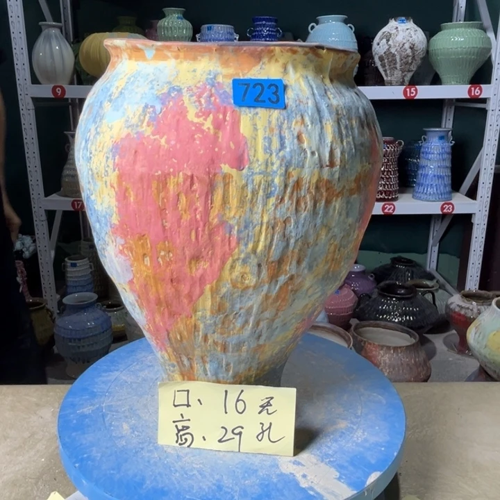 景德镇陶瓷花盆花器723