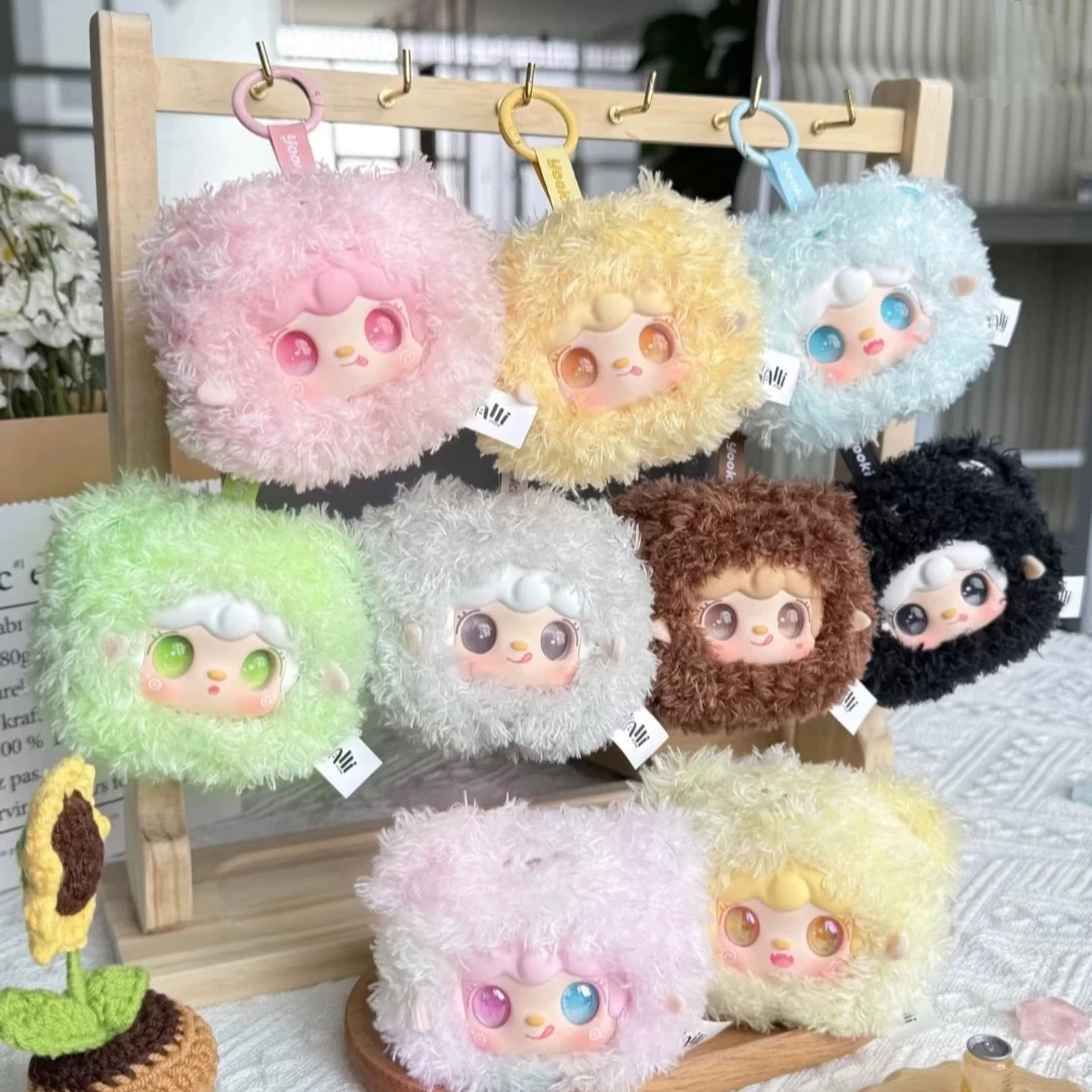 【拆盒】正版yooki氧氧九代团一团小熊系列毛绒挂件盲盒香味摆件
