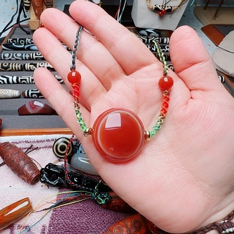 未镶嵌玛瑙/玉髓珠宝半成品