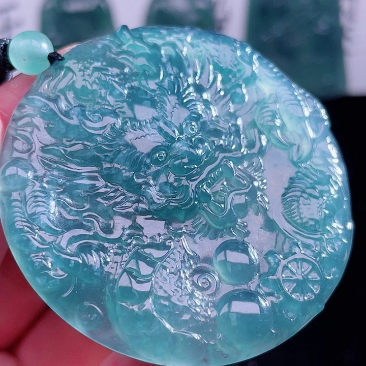 翡翠未镶嵌颈饰9999999999