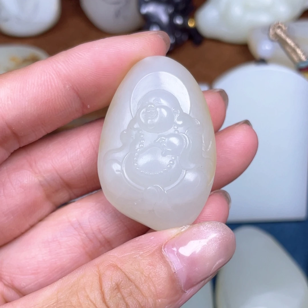 挂件未镶嵌定制和田玉可*