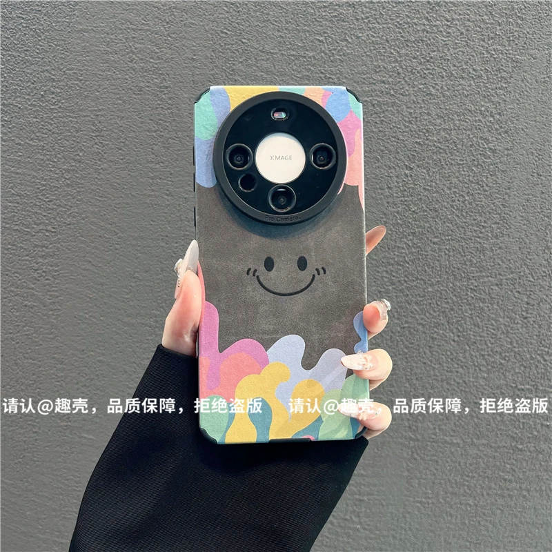 精孔磨砂全包贴皮适用苹果17iPhone/华为荣耀/OPPOVIVO小米手机壳