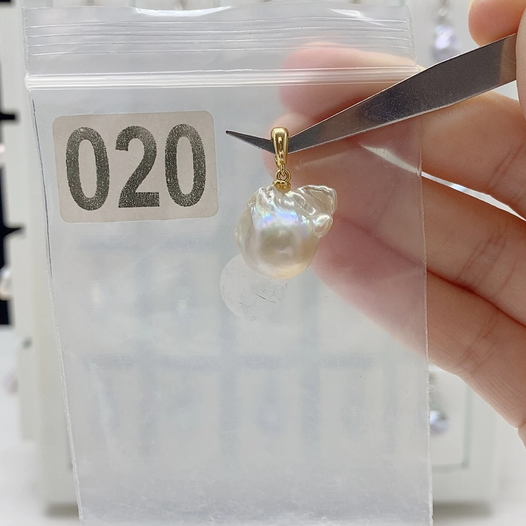 颈饰合金淡水珍珠