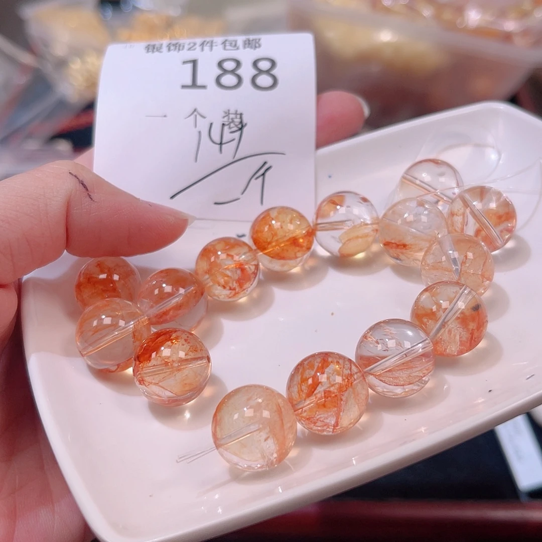 未镶嵌珠宝半成品水晶188 。