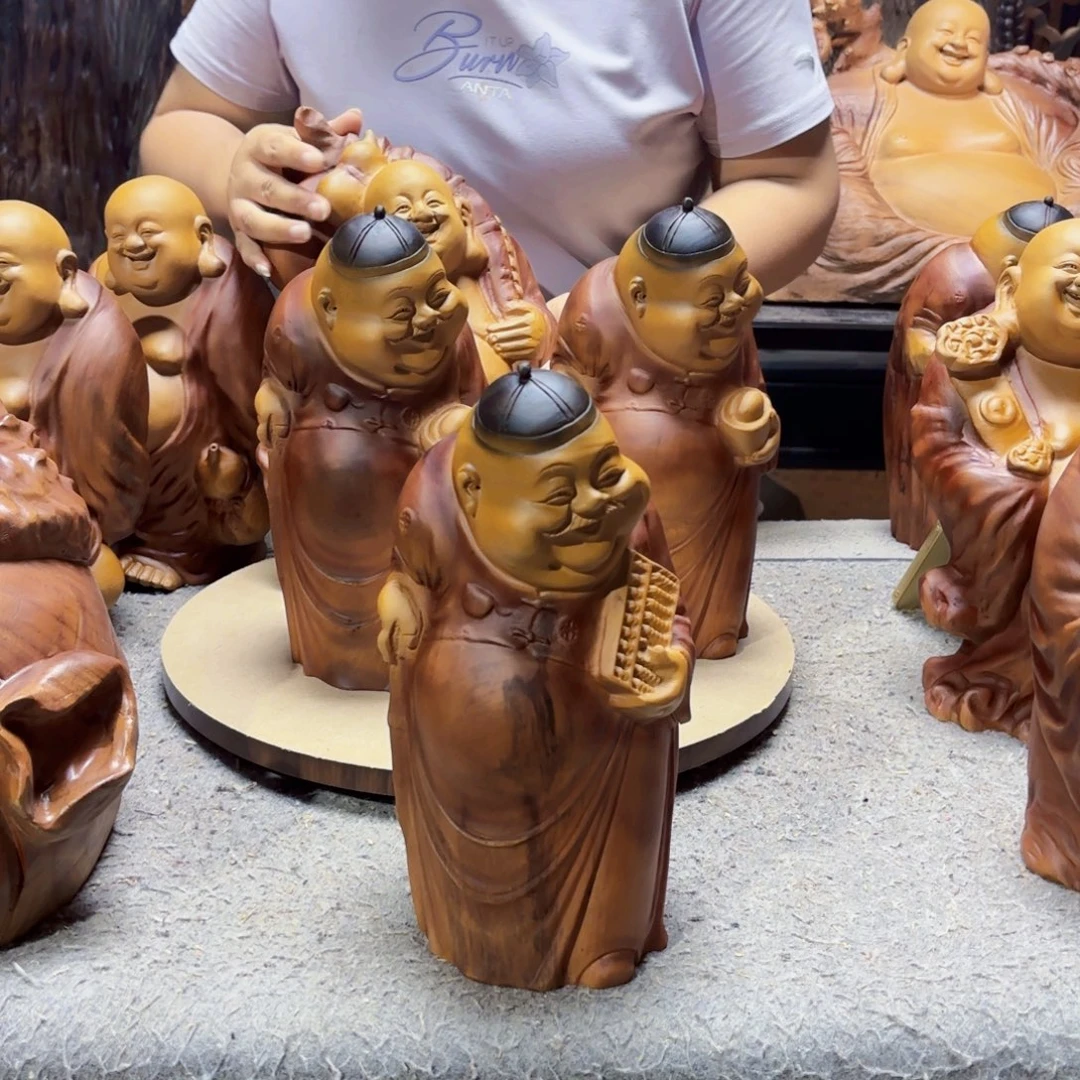 李***欢香樟木算盘地主公