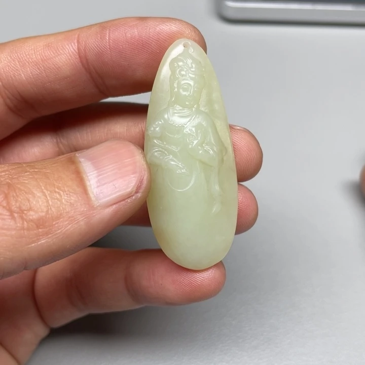 和田玉吊坠(不含链)未镶嵌用****5