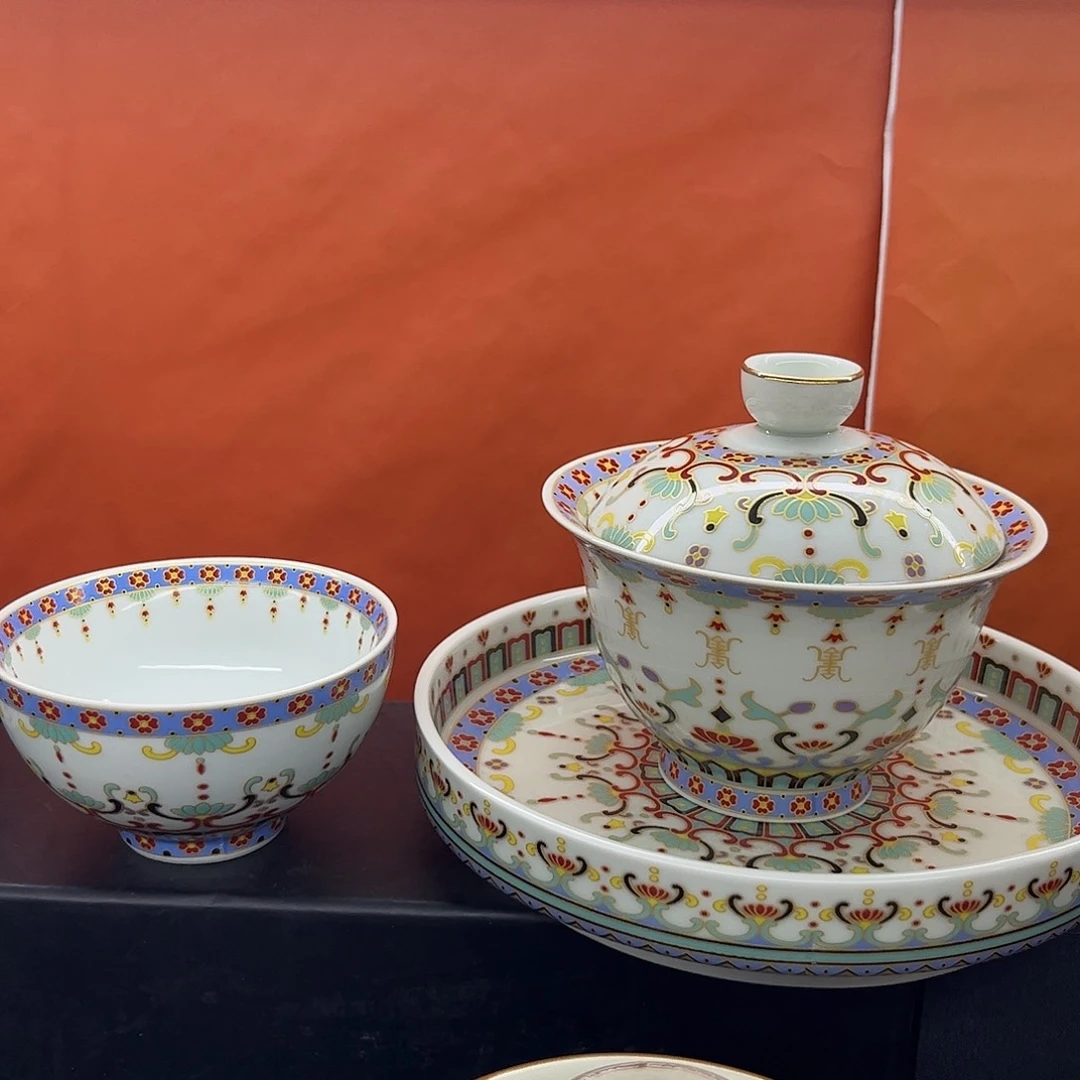 盖碗健健康康平平安安快快乐乐