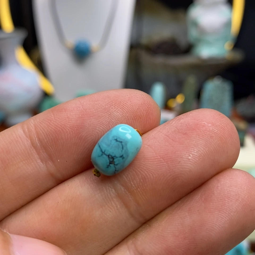 绿松石未镶嵌珠宝半成品