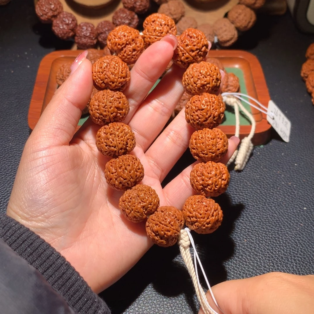 金刚菩提手串21尺寸蜂王定制