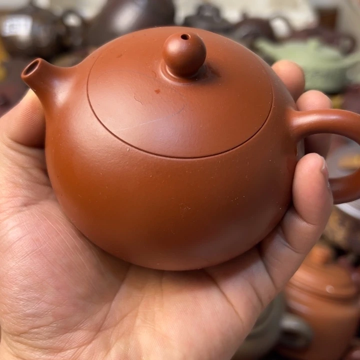 紫砂茶壶紫砂壶微瑕盖子开裂