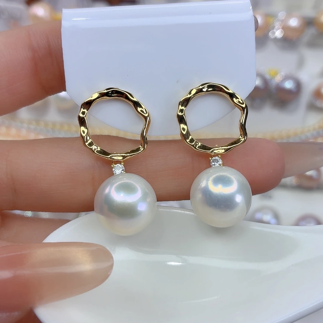 未镶嵌淡水珍珠耳饰