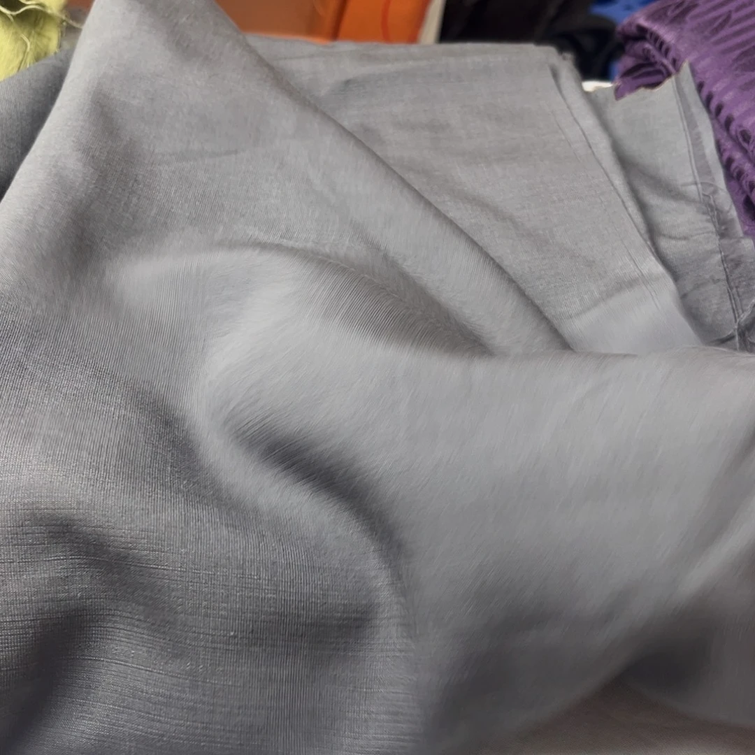 深灰色天丝苎麻1.5米