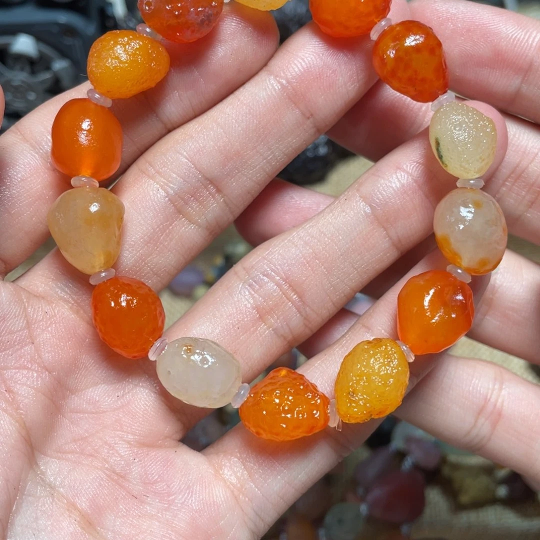 玛瑙/玉髓手链合金