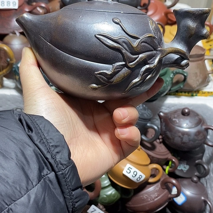 紫砂茶壶༺**** 微瑕微信