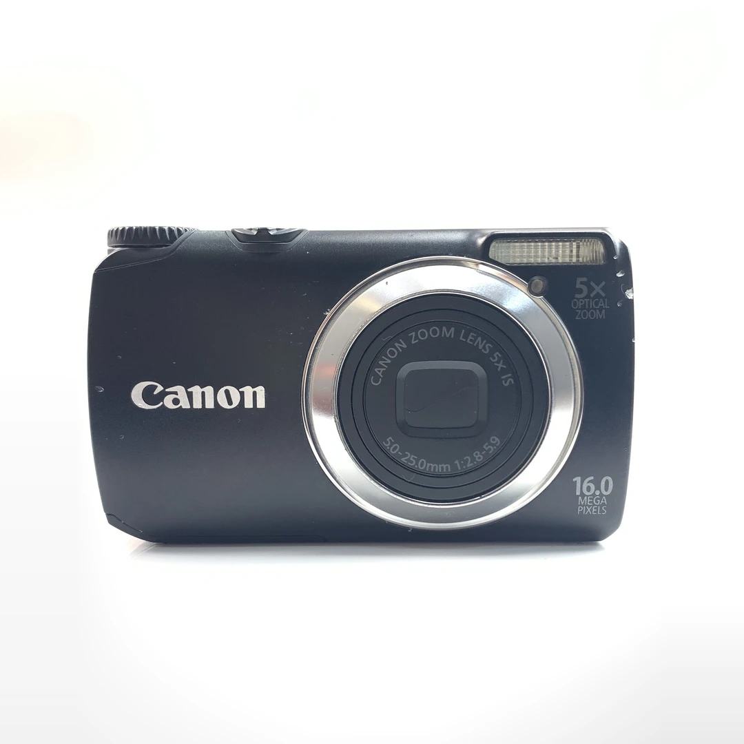 95新 Canon/佳能 a3300黑色1600万像素5倍变焦ccd数码相机