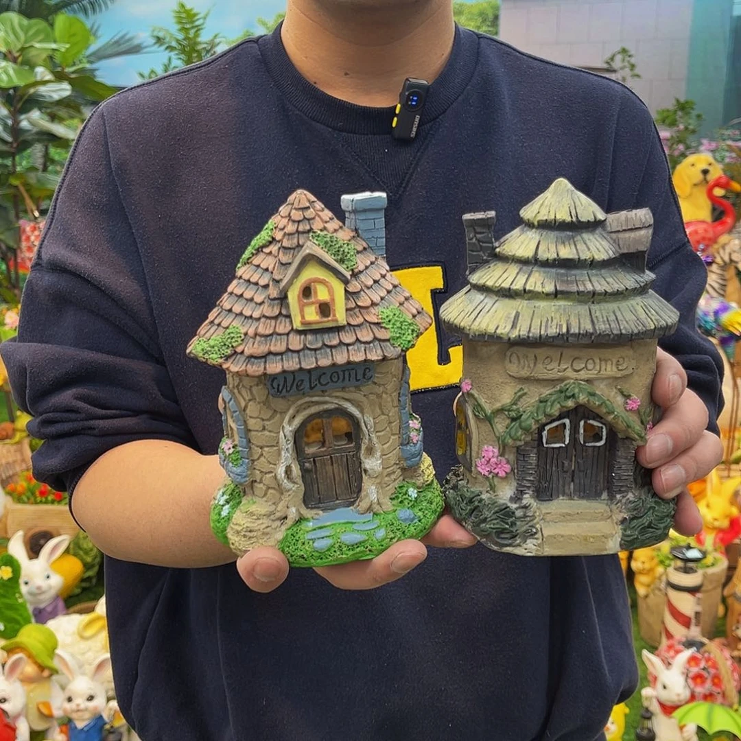 红陶花园庭院摆件