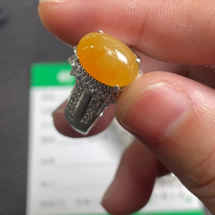 未镶嵌戒指翡翠缅甸天然翡翠
