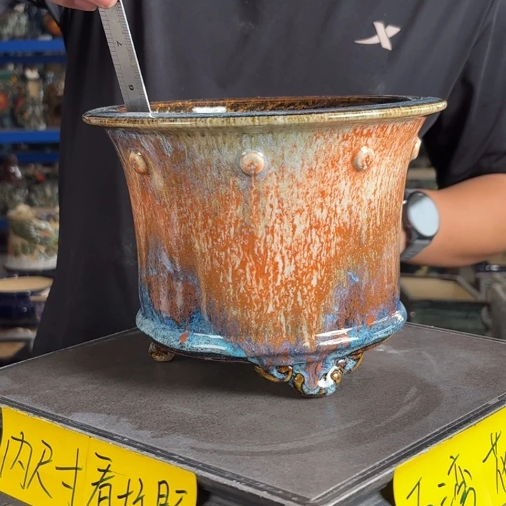 。一风堂石湾花盆 内18*14