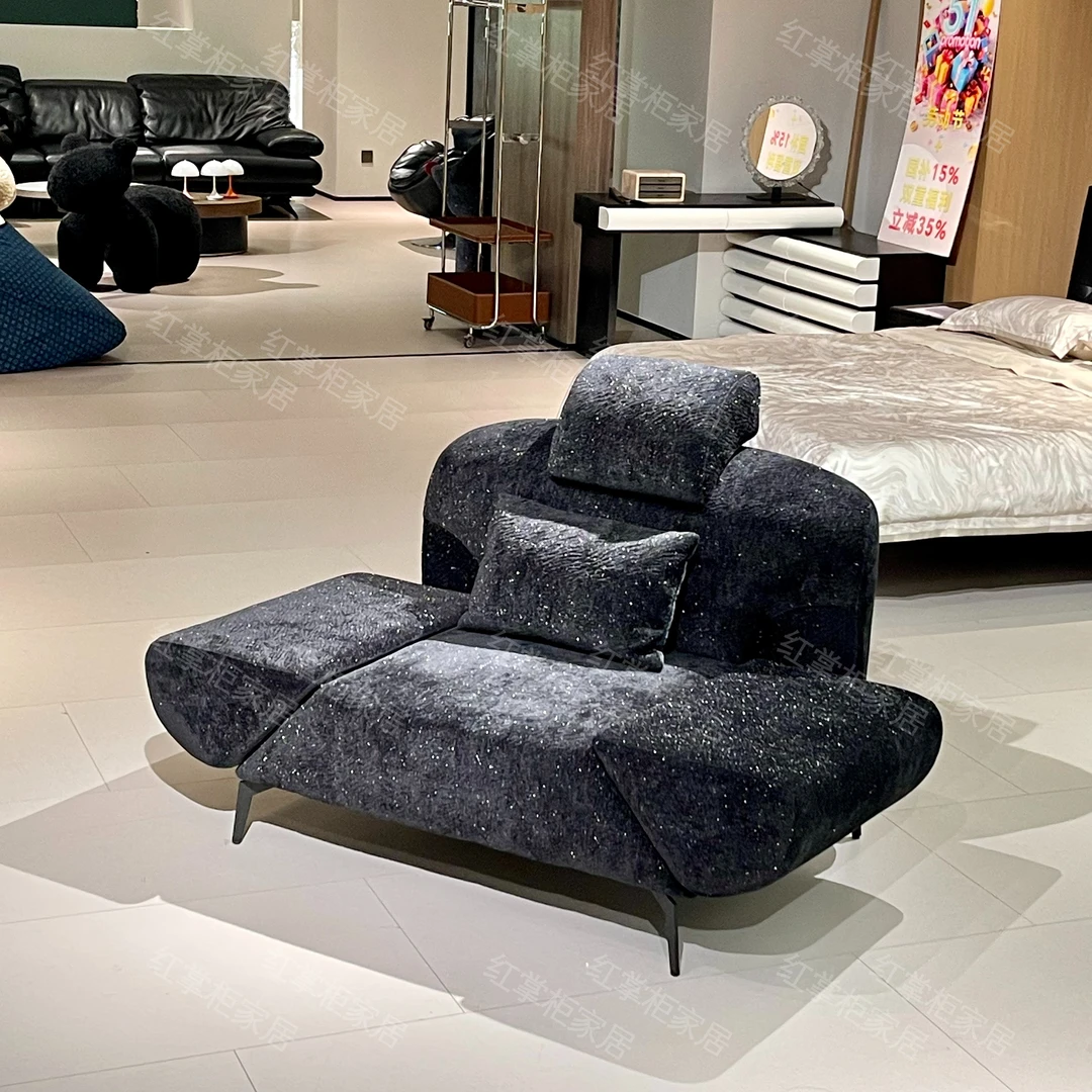 白灵【飞翼沙发】米兰款可旋转扶手沙发椅客厅卧室中古风单人沙发