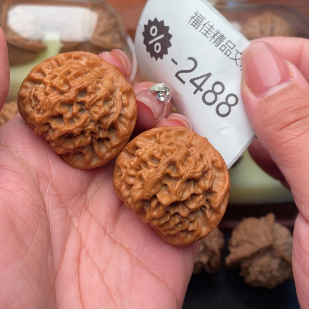 文玩核桃把件38毕业秦闷