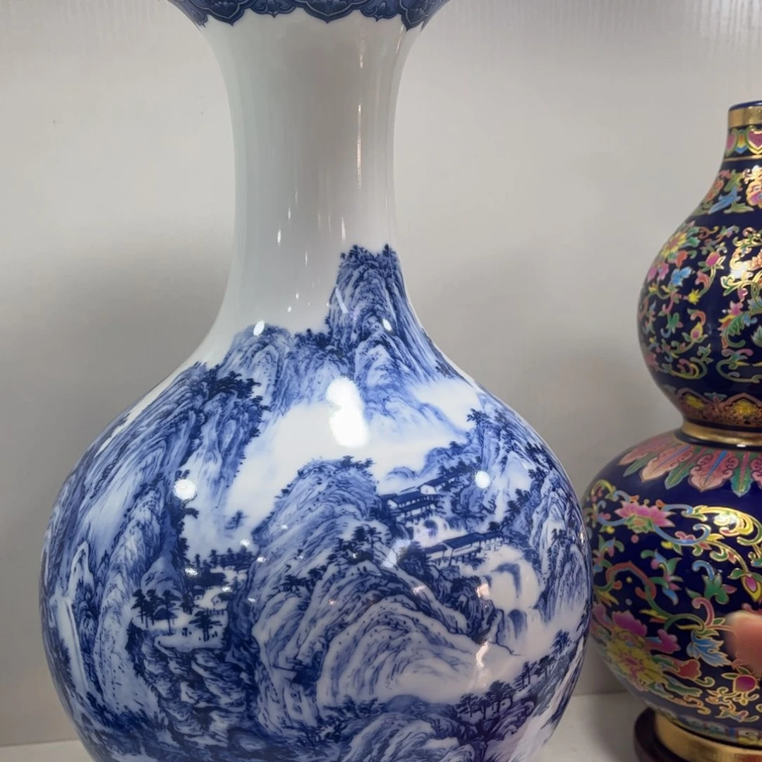 景德镇陶瓷花瓶摆件