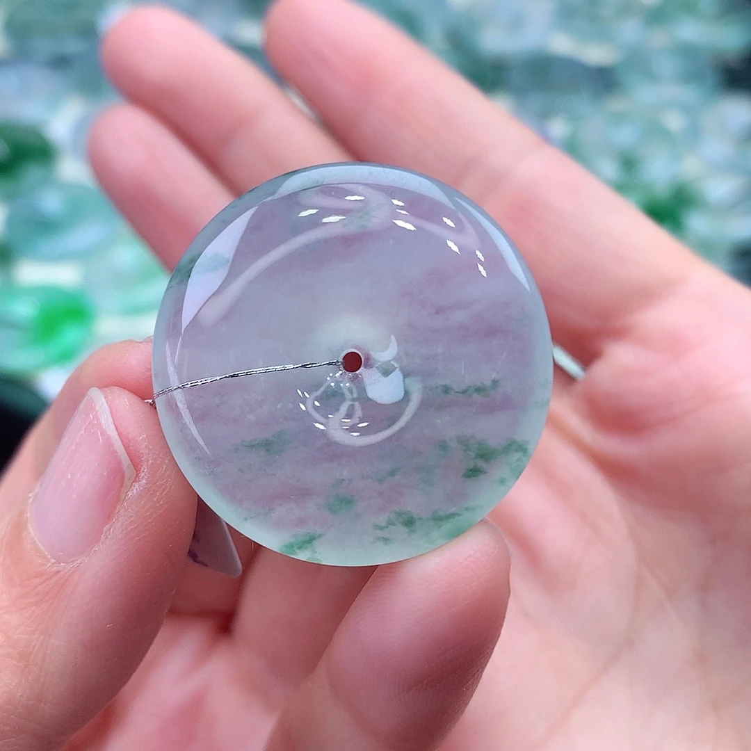 颈饰未镶嵌翡翠编号30-尺寸30/5.9