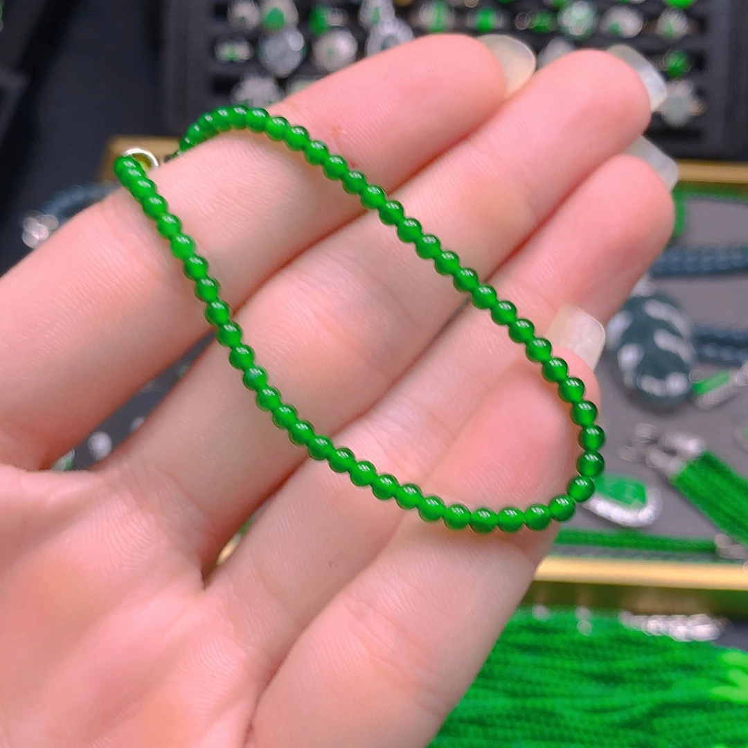 未镶嵌手链翡翠天然