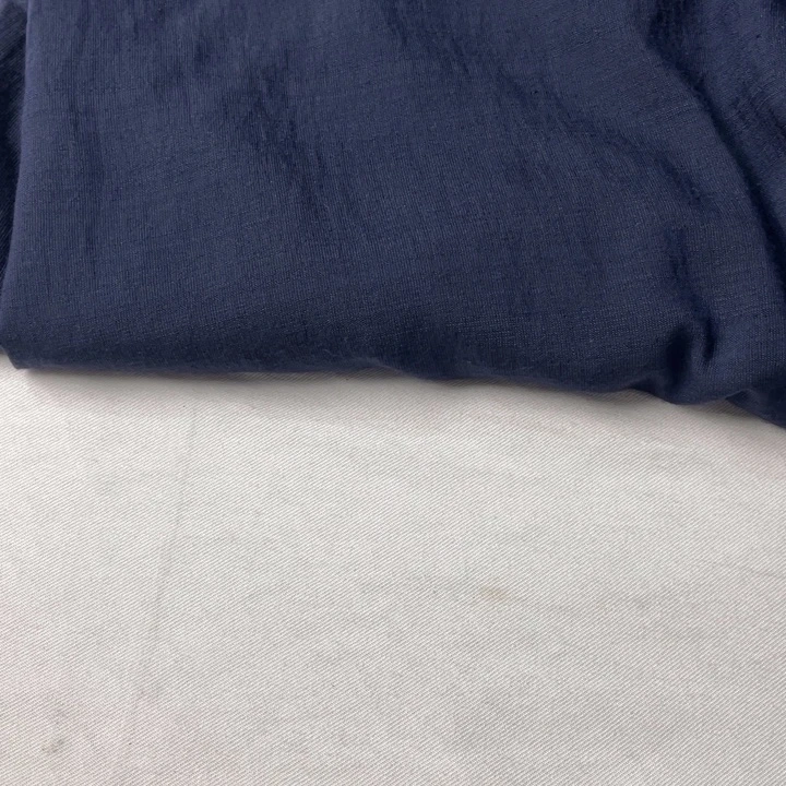 藏青色苎麻2米。