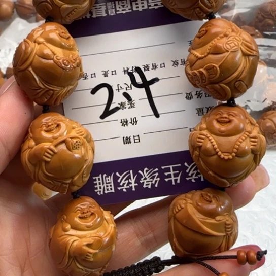 好****橄榄核手串橄榄雕工艺品