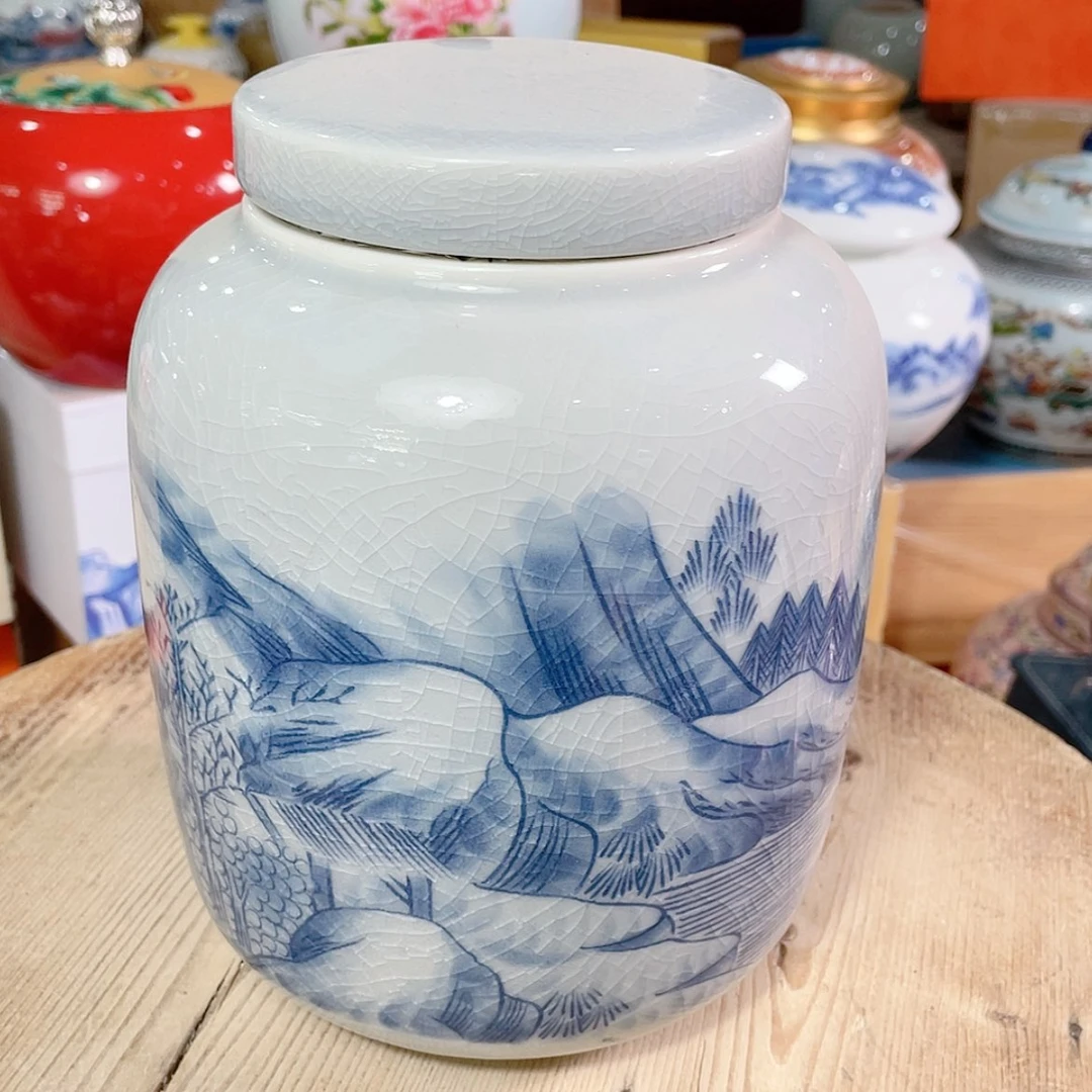 【闪购商品】罐陶瓷茶叶罐密封罐