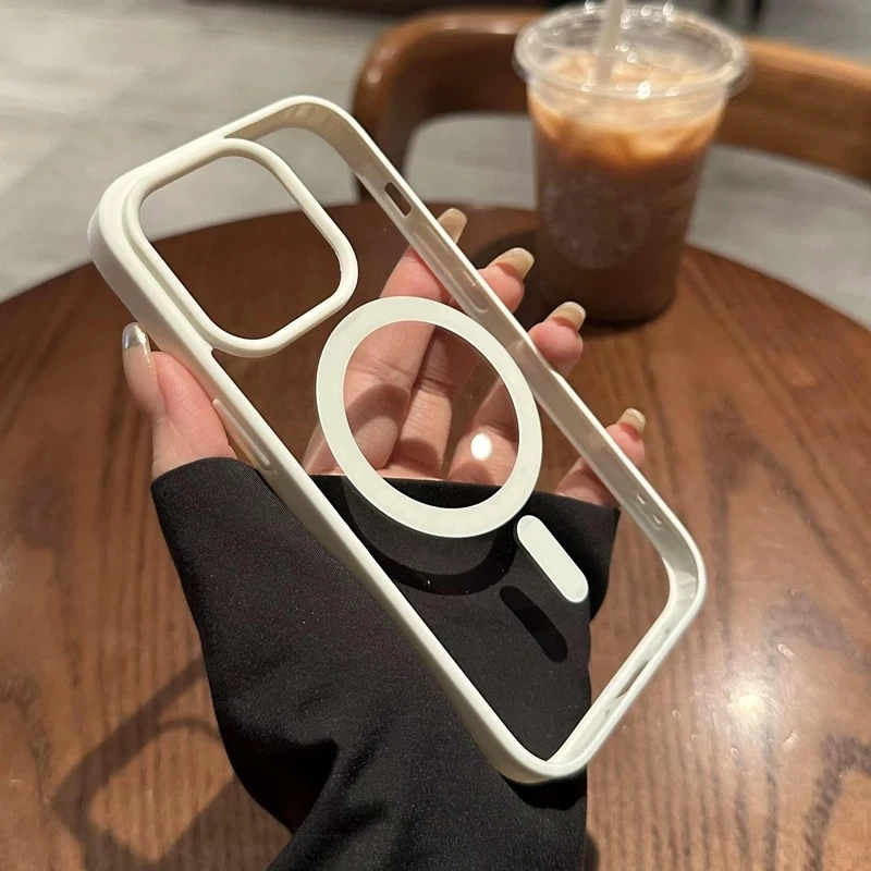 KEWU无线磁吸肤感磨砂适用iPhone16/15promax手机壳苹果14/13/12