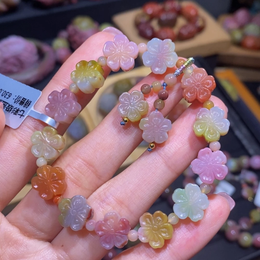 【闪购商品】玛瑙/玉髓手串未镶嵌盐源玛瑙