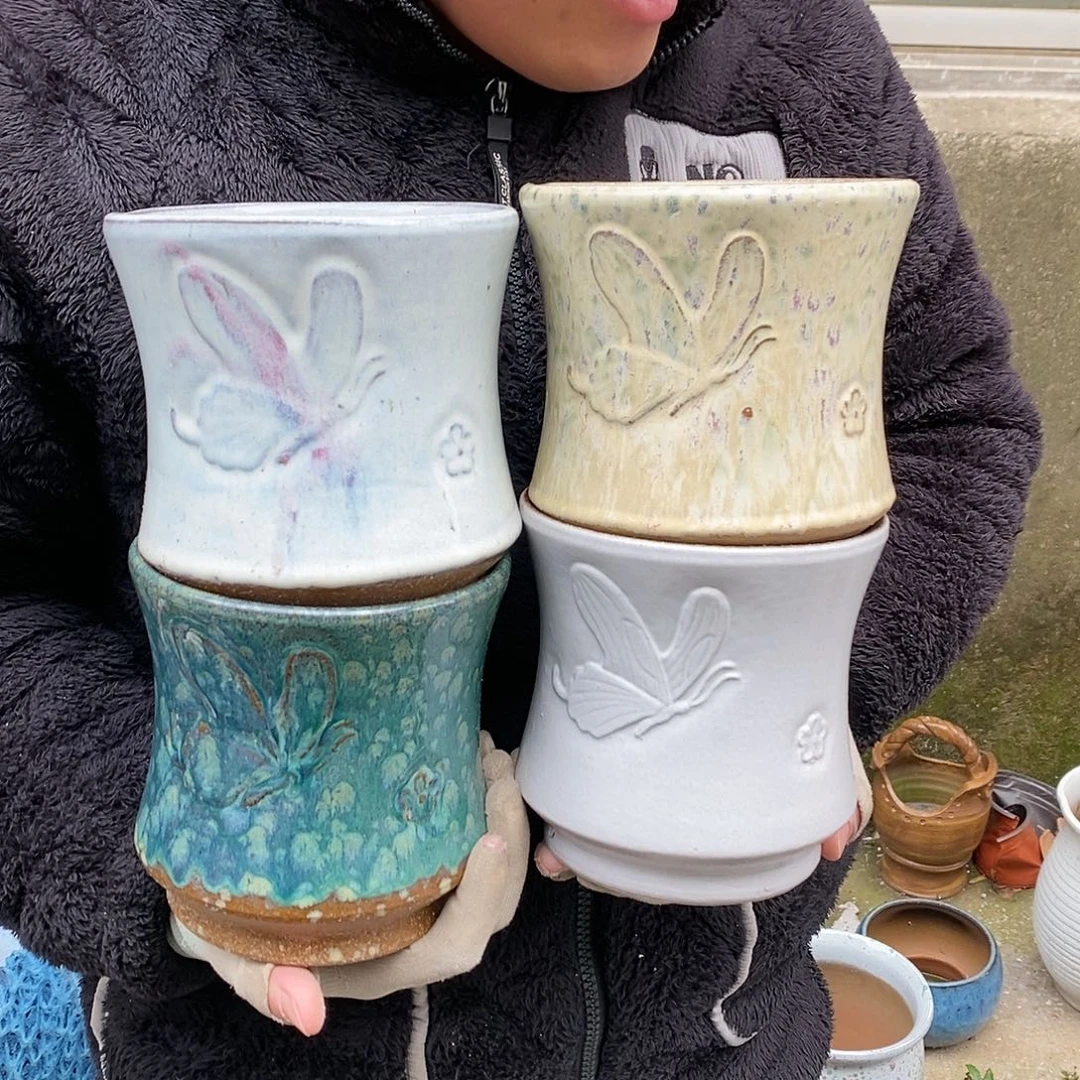 紫砂花盆正品口15高15