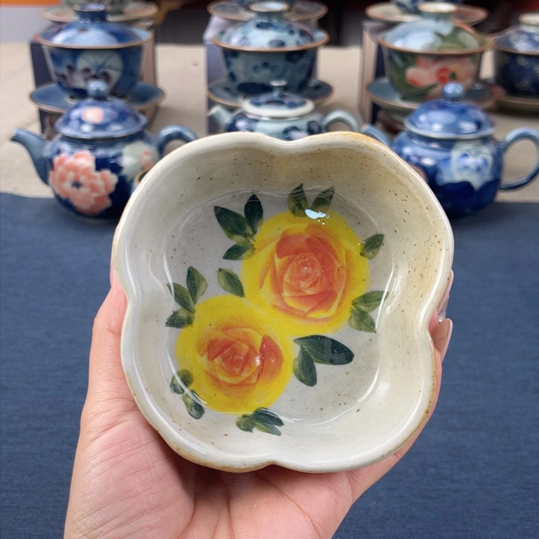 杯景德镇手绘手工茶具