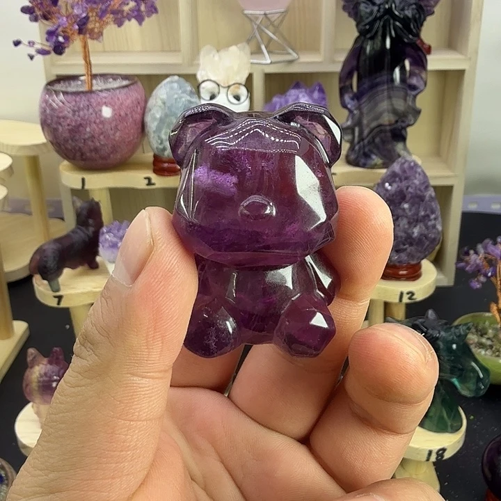 未镶嵌水晶珠宝半成品