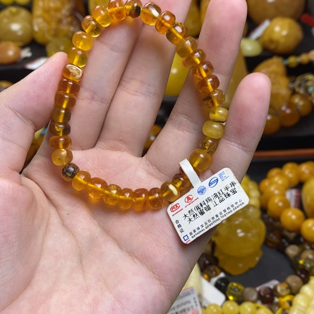 琥珀未镶嵌珠宝奇石