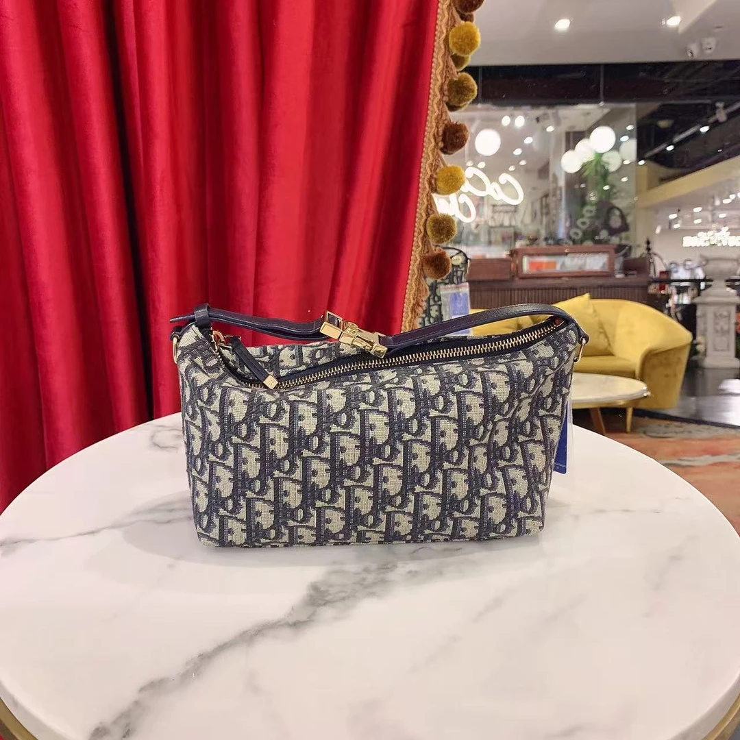 95新 DIOR/迪奥 GGSTravel Nomad饭盒包老花金扣62568158