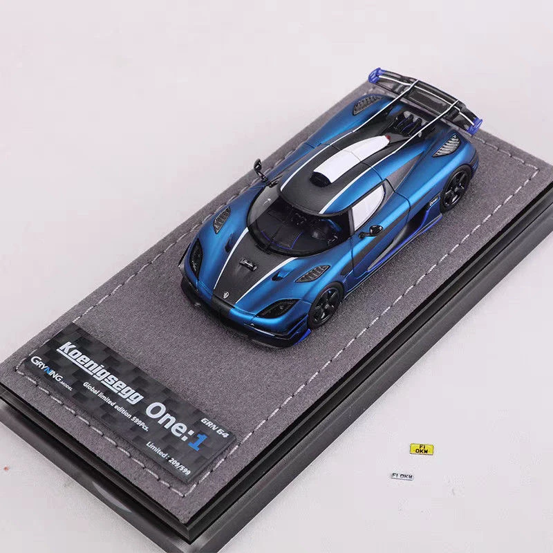 Gryning 1:64 柯尼赛格ONE 1 碳钎维科尼塞克 树脂仿真汽车模型