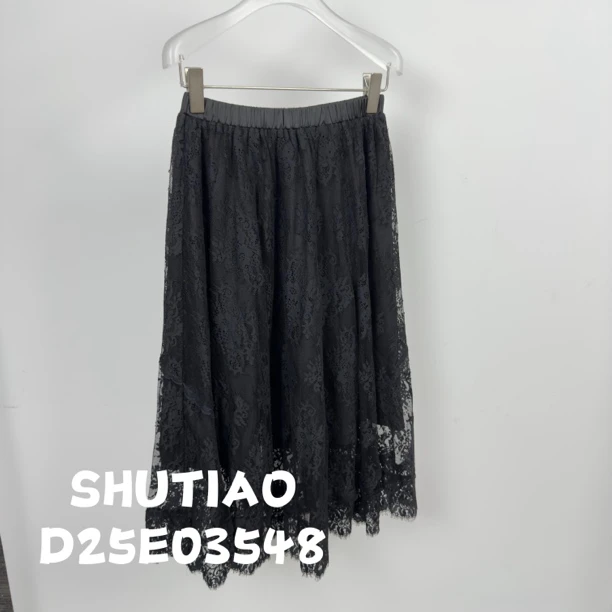 【SHUTIAO】2025夏季：新款小众设计款裙子D25E03548