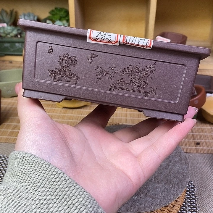 琉璃手工艺品宜兴紫砂精品花盆
