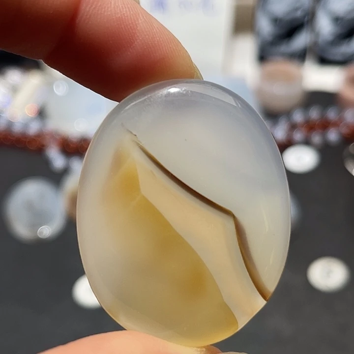 玛瑙/玉髓未镶嵌吊坠(不含链)