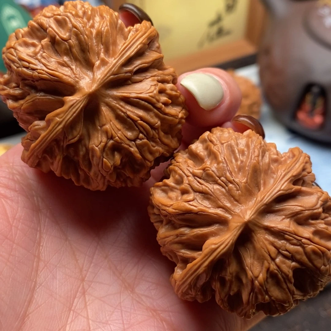 把件文玩核桃44尺寸苹果园