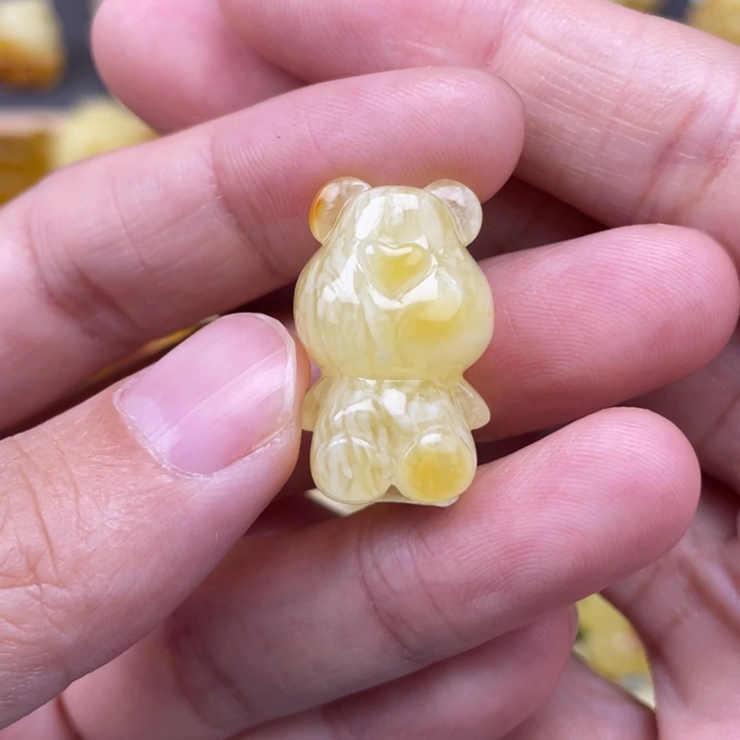 裸石琥珀未镶嵌蜜蜡