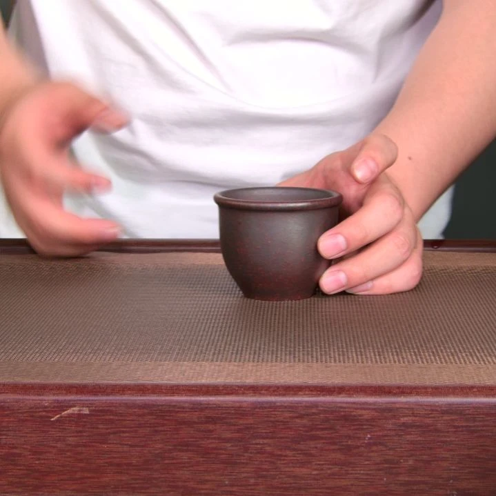 茶杯紫砂高货放漏