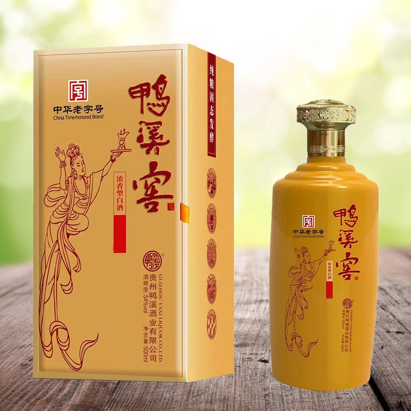 鸭溪鸭溪窖尊品54度500ml浓香型白酒54度500ml