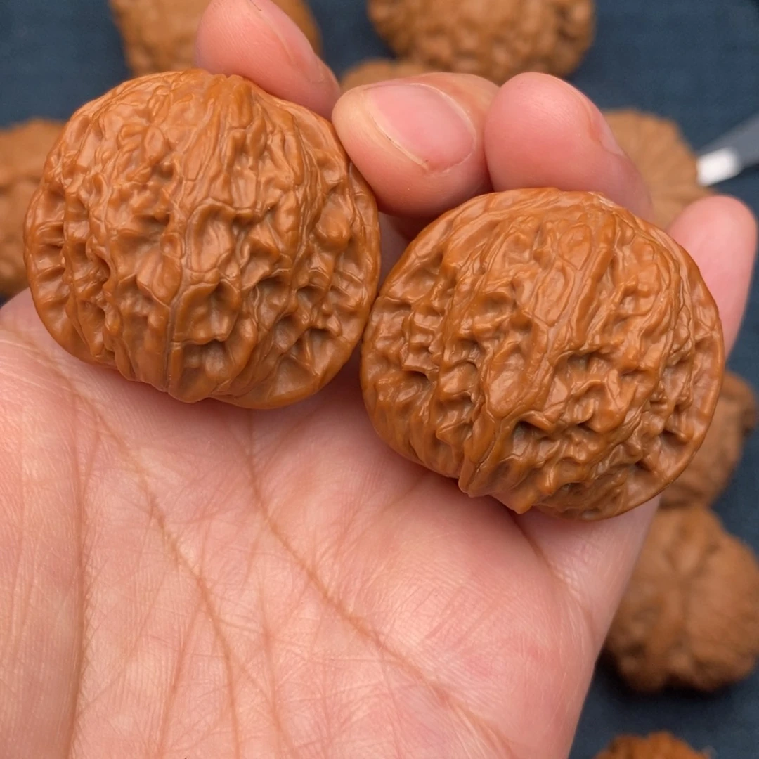 文玩核桃把件36山地正磨