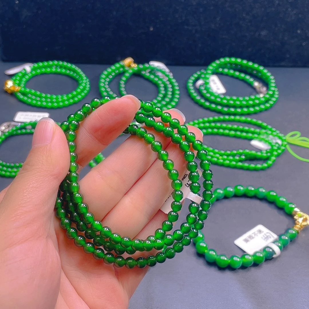 翡翠未镶嵌颈饰卡5