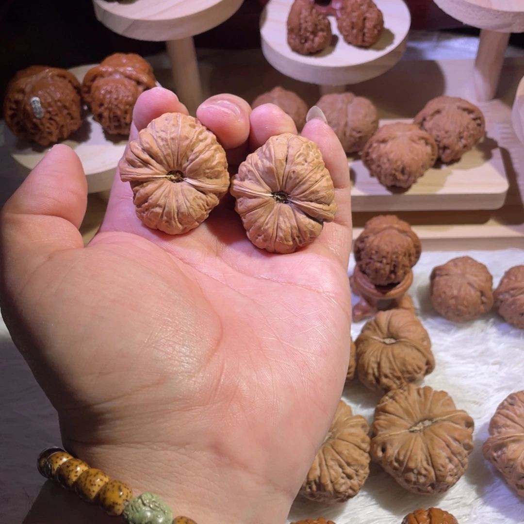 文玩核桃把件3-南瓜36