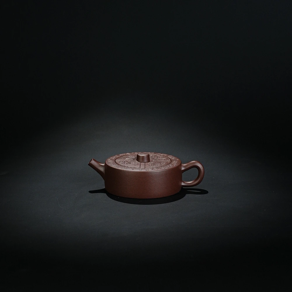 树见造物x铁画轩丨元璋汉瓦 四号表四号井底槽清 150cc紫砂壶